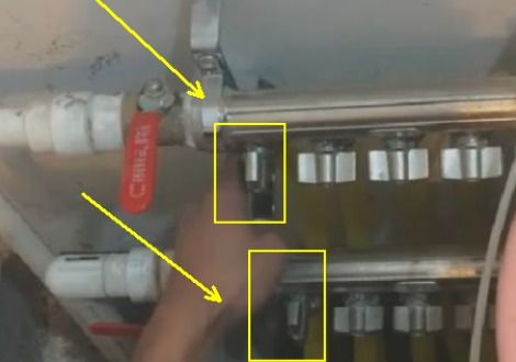 地暖进水管道堵塞怎么疏通图解(地暖进水口堵了怎么办)