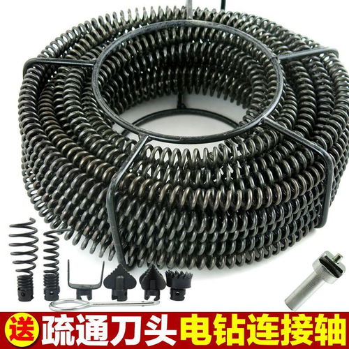 疏通机弹簧断管道里了怎么办(管道疏通机弹簧掉进去怎么办)