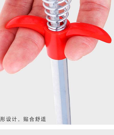 钢丝管道疏通神器怎么用